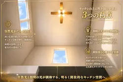 札幌市豊平区中の島A棟新築住宅 吹抜けイメージ